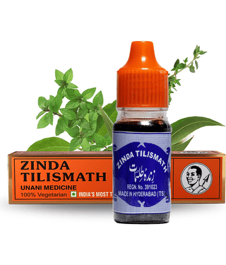 Zinda Tilismath 10ml (Pack Of 3) Ayurvedic Herbal Remedy For Common Ailments & Immunity Booster, Nose Block Relief, Cough Relief or Stomach Pain Relief- Trusted Home Remedy for Internal & External Use