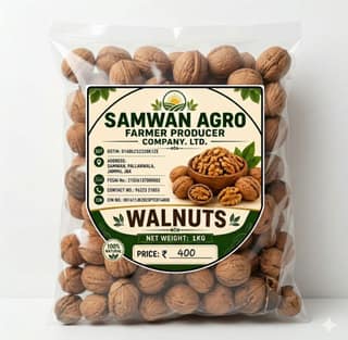 Natural Walnuts In Shell 1kg