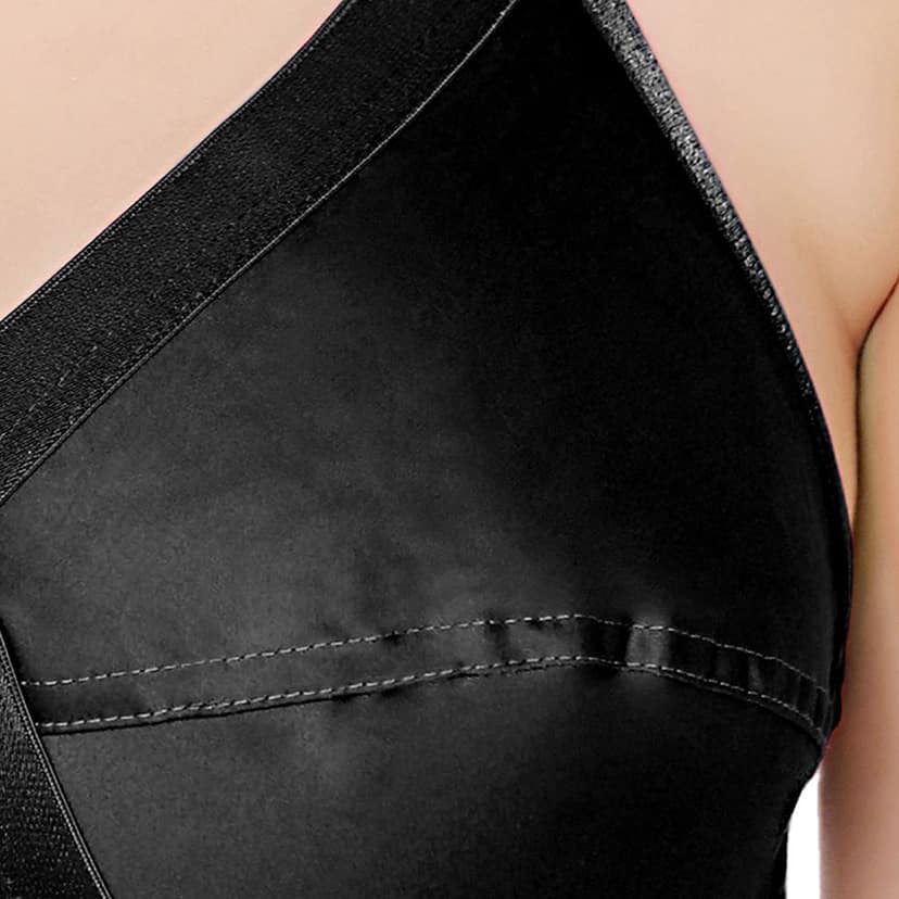 Bodycare cotton blend wirefree adjustable straps comfortable non padded bra-6591B view 5