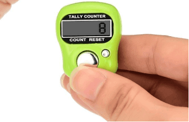 5-Digit Digital Tally Counter Finger Ring Clicker with LCD Display & Reset Button – Handheld Counting Machine for Tasbih, Prayer, Jap, Sports & Inventory Counting Pack Of 3 view 6
