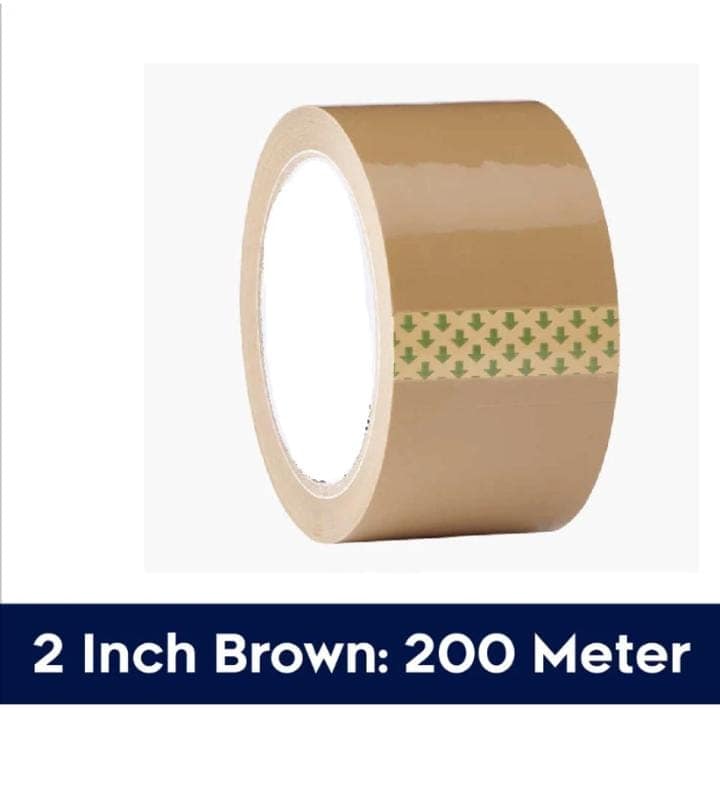 Primo Brown Packaging Tape 2 Inch 200 Meter view 2