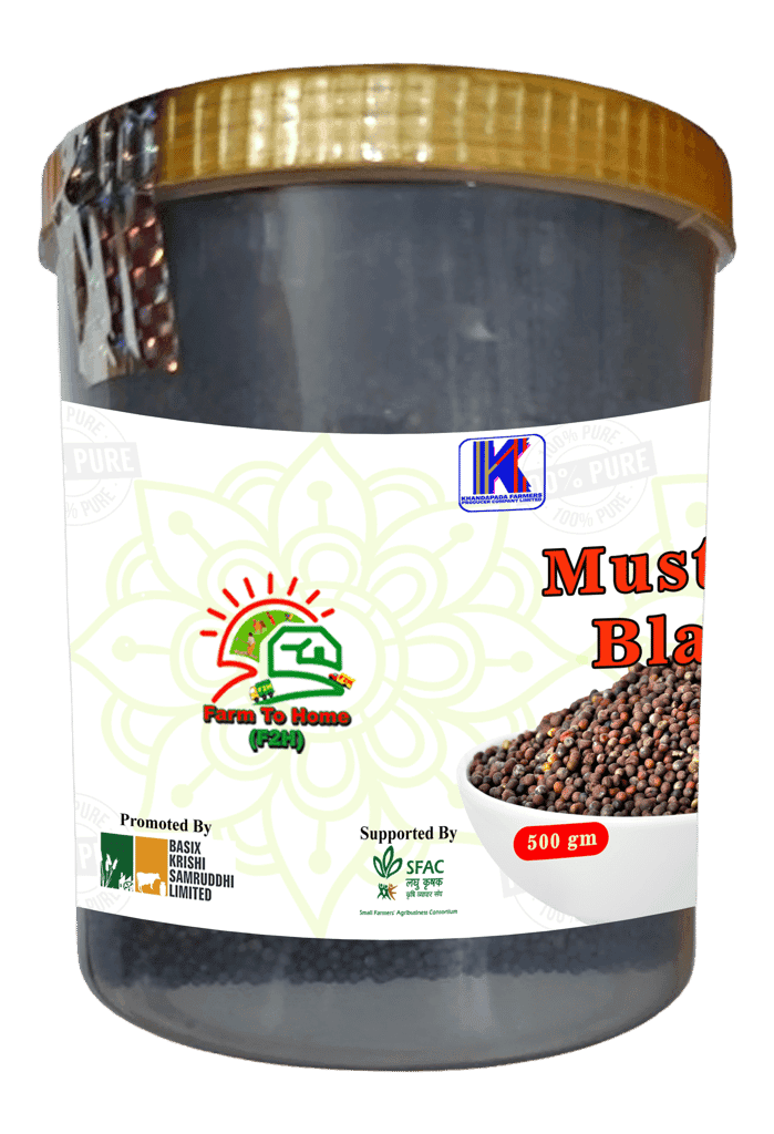 100% Pure Mustard Black - 500gm view 2