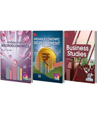 Introductory Macroeconomics, Indian Economic Development (TR Jain) & Business Studies ( RK Singla) Class 12 (Set of 3) | CBSE | Examination 2025-26