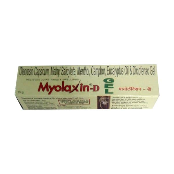 Myolaxin D Gel 15 Gms