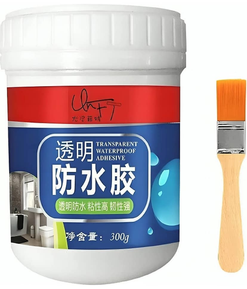 Transparent Waterproof Glue for Roof Leakage Crack Seal Agent Roof Water Leakage Solution Pack of 2 view 2