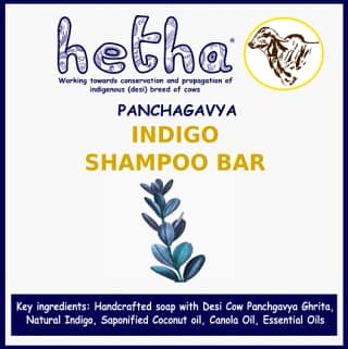 Indigo Shampoo Bar (Size - 100g) by HETHA