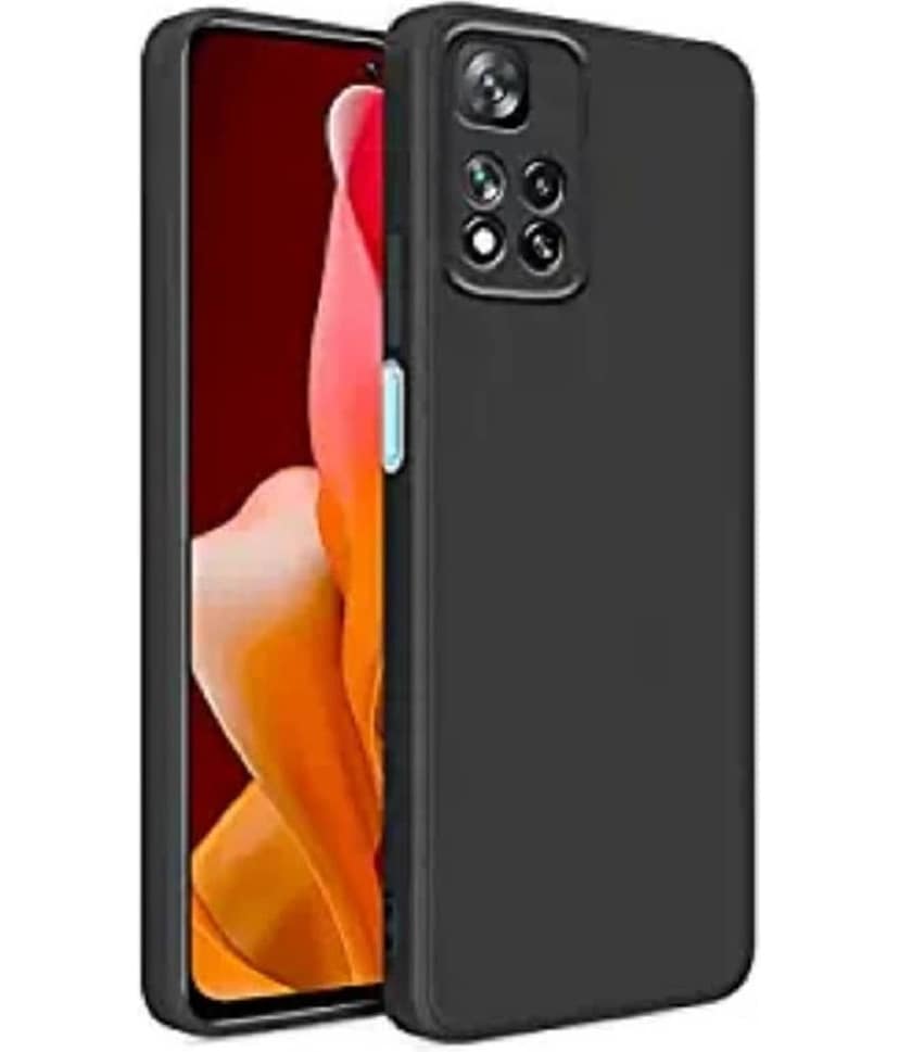 ZAMN - Plain Cases Compatible For Silicon Xiaomi 11i 5G ( Pack of 1 )