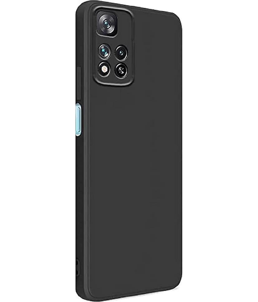 ZAMN - Plain Cases Compatible For Silicon Xiaomi 11i 5G ( Pack of 1 ) view 2