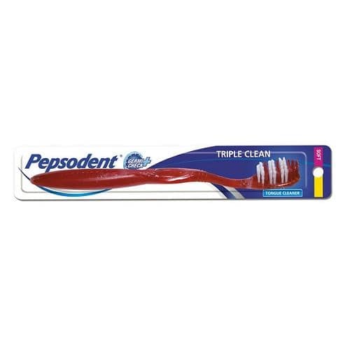 Pepsodent Toothbrush - Triple Clean Soft, 1 Pc