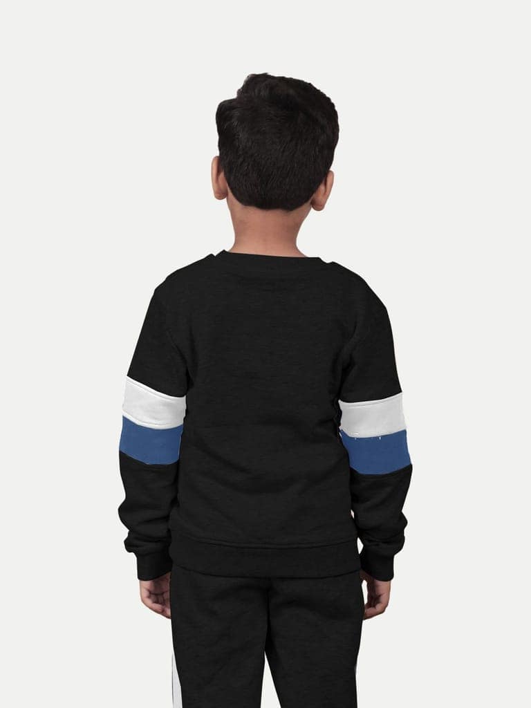 Boys Black Sweatshirt view 4