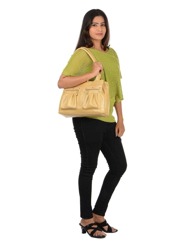 TASCHEN spaciouse compartment handbag/shoulder bag view 7