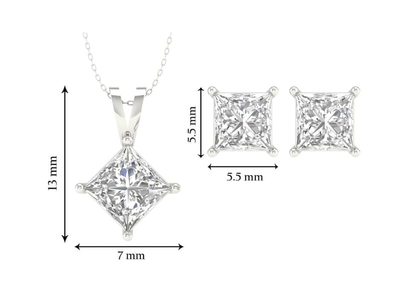 Timeless Princess Solitaire Set view 8
