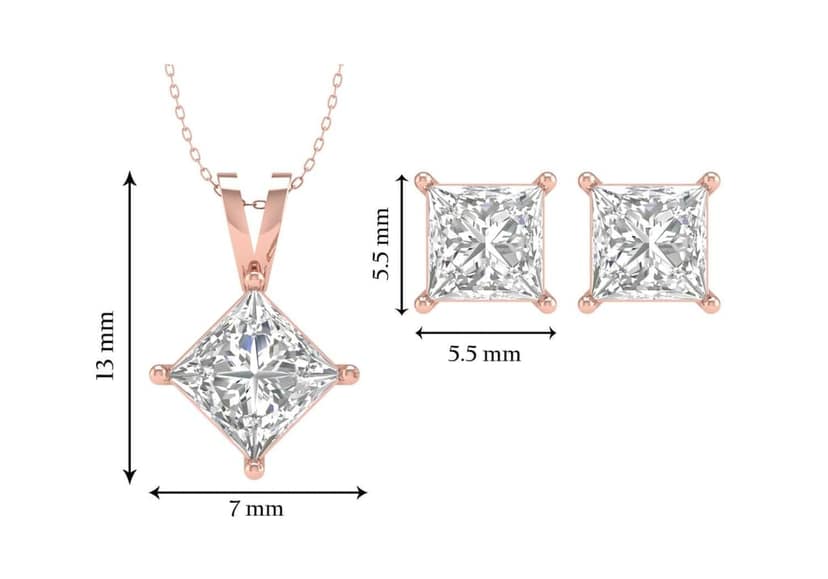 Timeless Princess Solitaire Set view 9