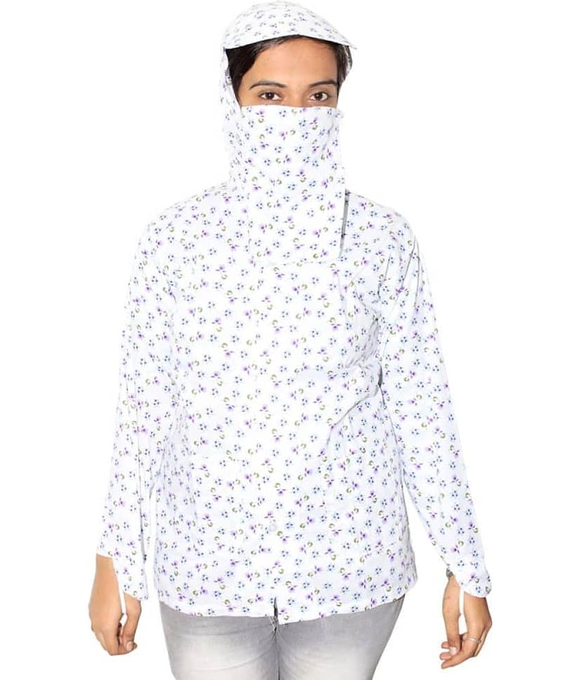 Goodluck Cotton White Cape