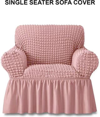 Cortina 2 Seater Polyester Sofa Cover ( Pack of 1 )