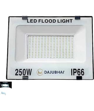 DAJUBHAI Cool Day Light 250w Watts Flood Light ( Pack of 1 )