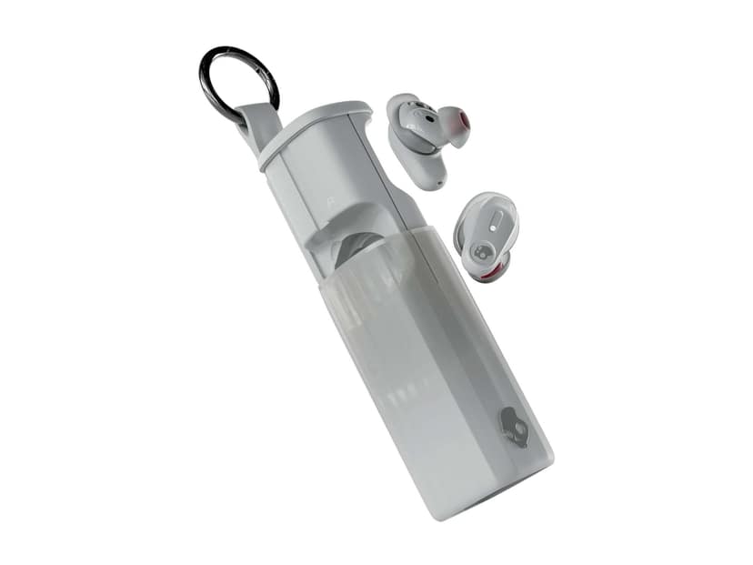 Skullcandy Method 360 ANC Wireless Earbuds, Sound by Bose, Bluetooth Headphones, Premium Noise Cancelling, Up to 40 Hrs Battery - Cement
