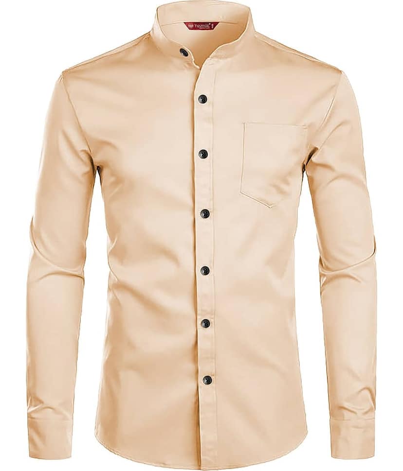 Yugnik Cotton Blend Slim Fit Full Sleeves Men's Formal Shirt - Sea Green ( Pack of 1 )
