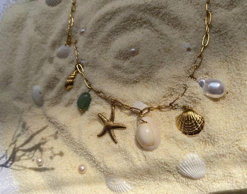 Seaside Treasures Charm Necklace