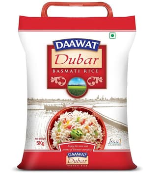 DAAWAT Dubar BASMATI RICE 5Kg