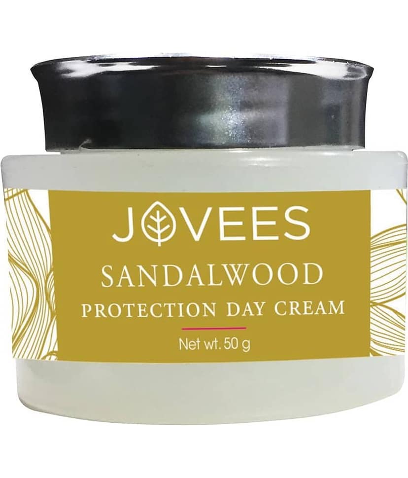 Jovees Herbal Sandalwood Protection Day Cream For Oily Sensitive Skin SPF 20 50g
