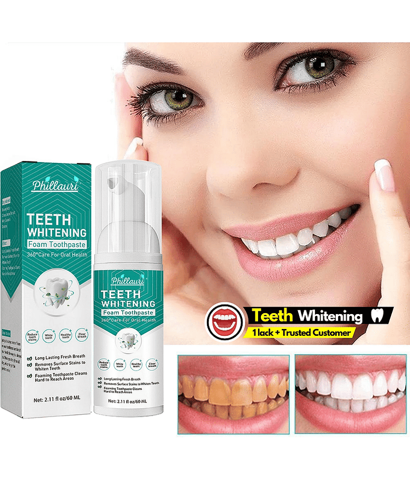 Phillauri Teeth Whitening Denture Oral Kit