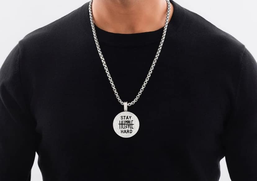 Stay Humble Pendant view 2