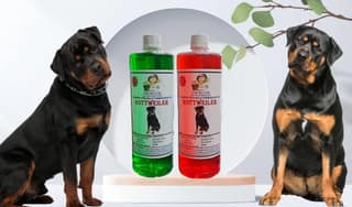 Swacch Shampoo Specially Formulated for Rottweiler (1 Litre) (Combo Pack of 2) Neem Alovera & Strawberry
