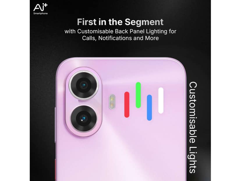 Ai+ Nova 2 Pro 5G Smartphone, 8GB RAM, 128GB Storage - Purple view 3