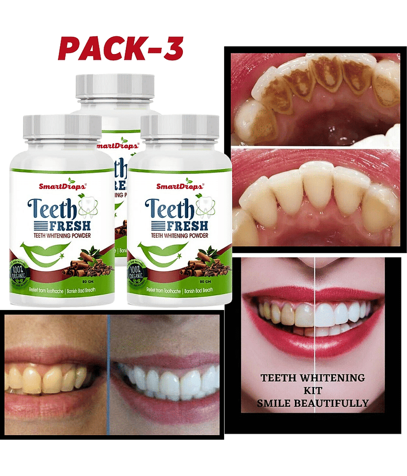 Smartdrops Teeth Whitening Powder