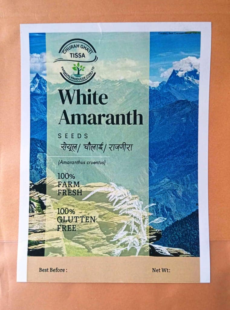 "Organic White Amaranth Seeds - 100% Farm Fresh & Gluten Free (500g)" view 3