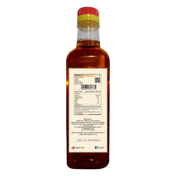 Cold Pressed Sesame Oil 1000ml view 3