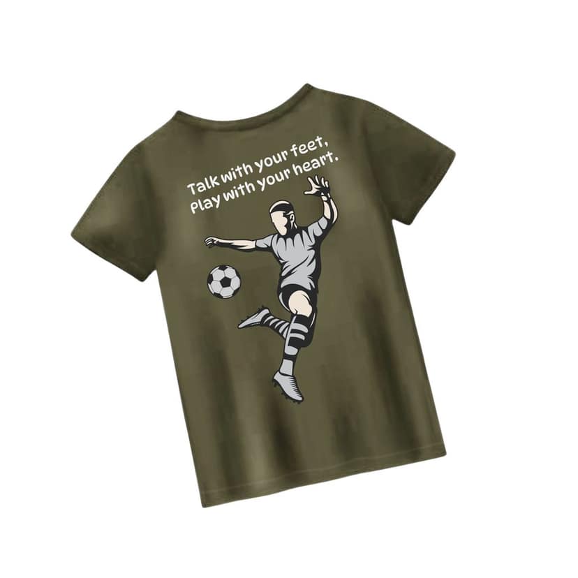 Trishoolin Printed T-Shirt | Design 10418MB | Regular Fit | Crew Neck / Round Neck Half Sleeve | Pack of 1 view 3
