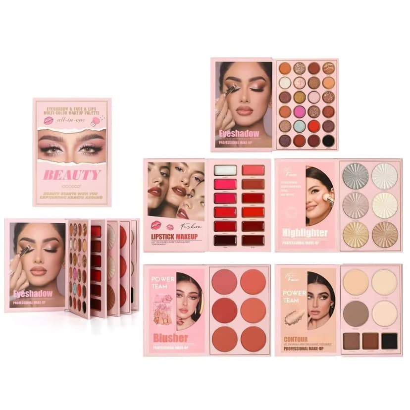 Eyeshadow, Face, and Lip Makeup Palette - All-in-One view 8