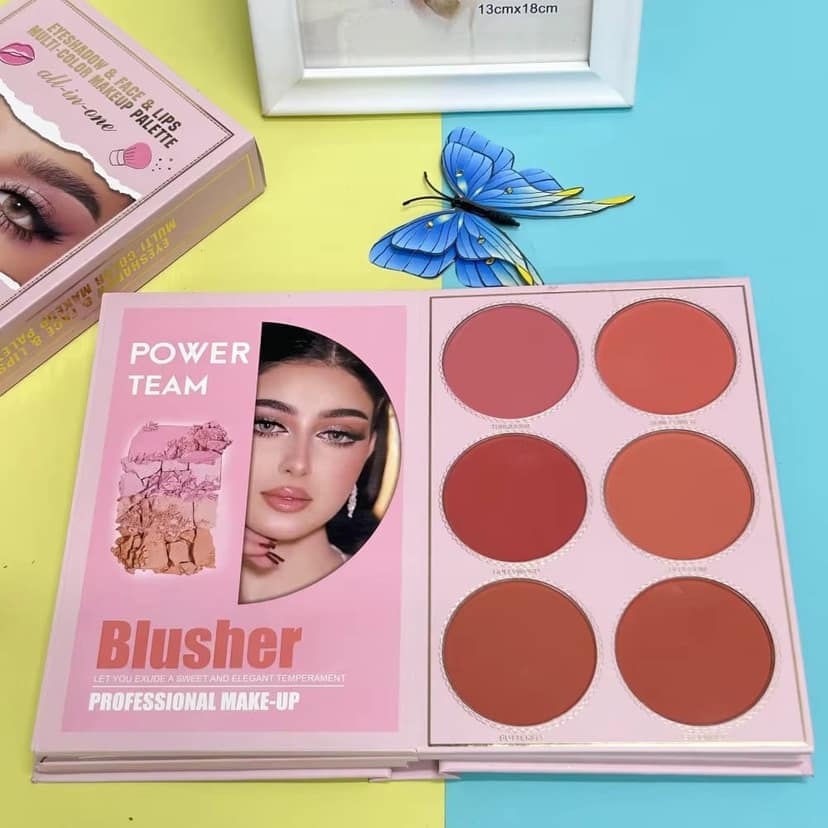 Eyeshadow, Face, and Lip Makeup Palette - All-in-One view 9