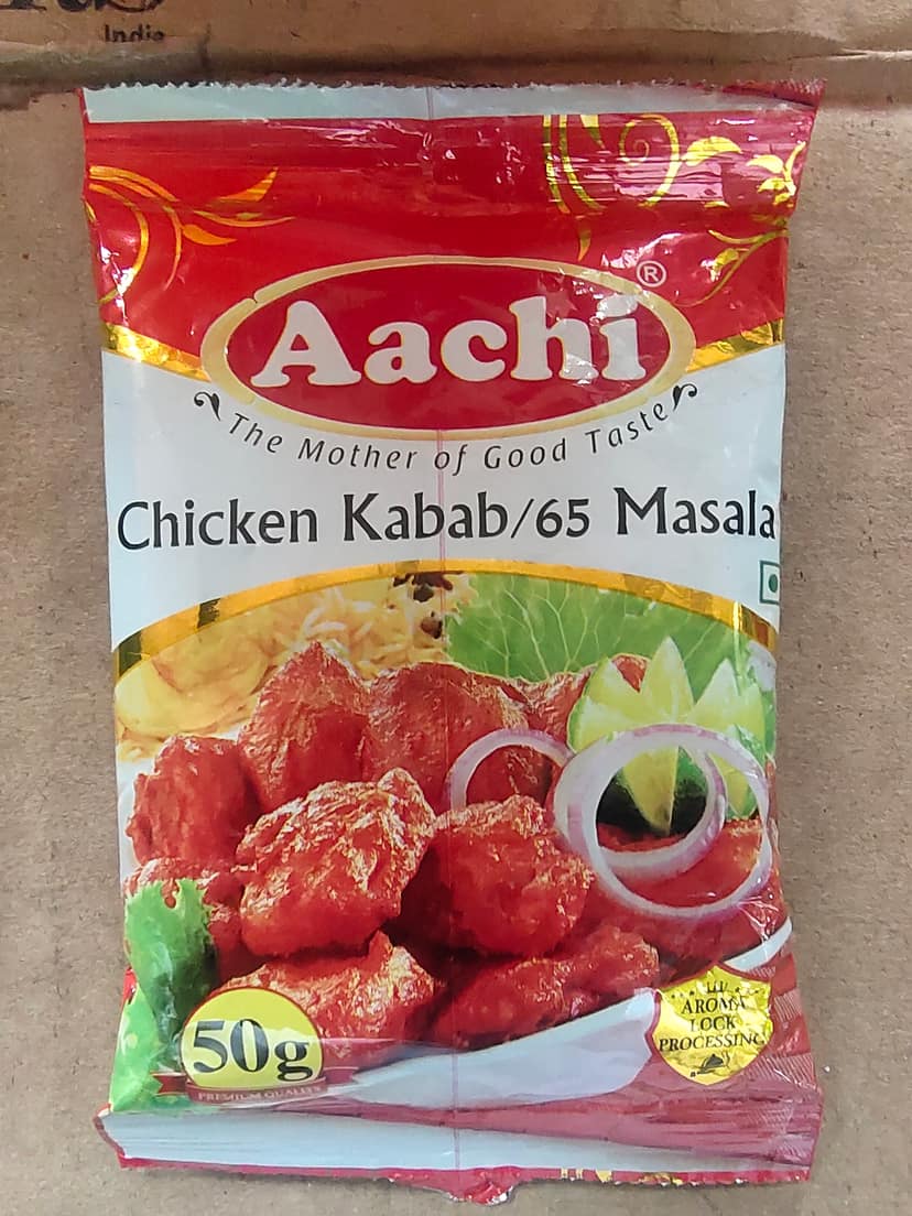 Aachi chicken kabab 65 masala powder