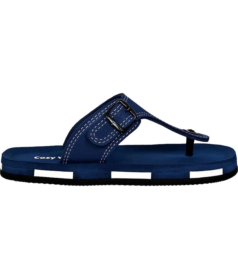 Cozy Wear Blue Men's Daily Slipper view 2