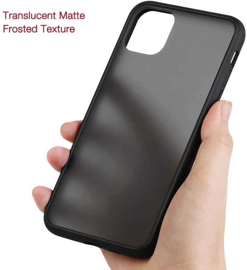 Memumi Armour Series Back Cover for Apple iPhone 11 Pro SGS Drop/Shockproof - Trans Black (5.8") view 5