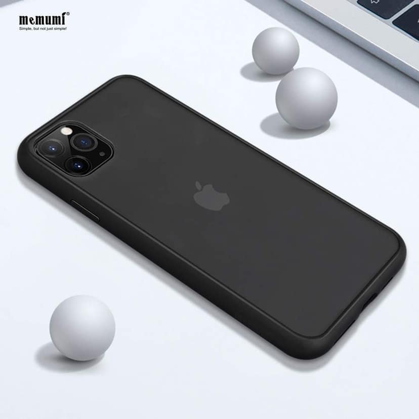 Memumi Armour Series Back Cover for Apple iPhone 11 Pro SGS Drop/Shockproof - Trans Black (5.8") view 6