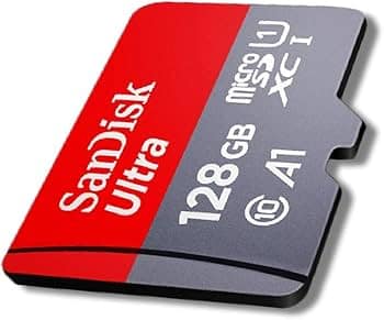 Sandisk 128GB Ultra microSDXC UHS-I Memory Card - 120MB/s, Class 10, U1, Full HD, A1, Micro SD Card view 2