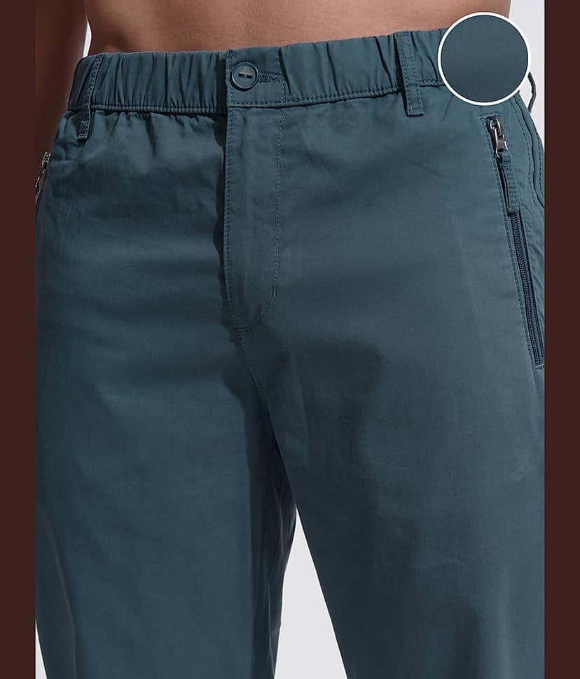 Highlander Relax Flat Men's Trouser - Green ( Pack of 1 ) view 5