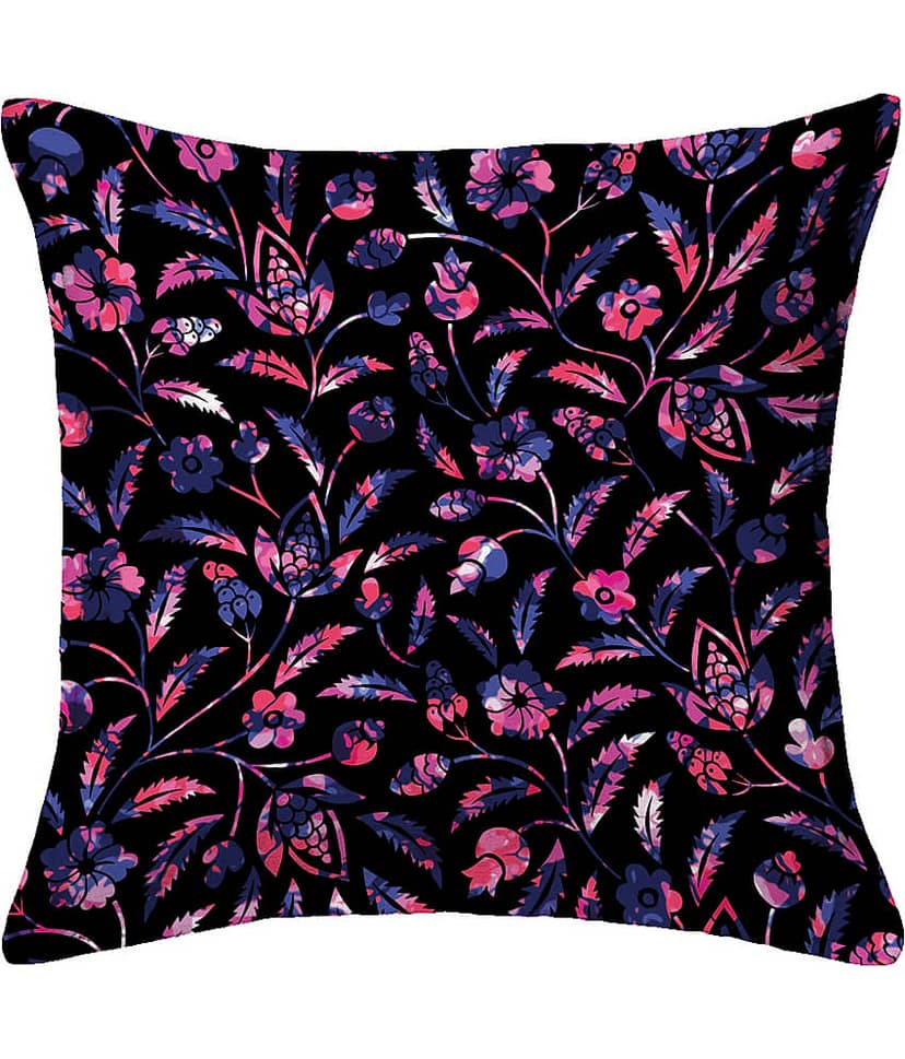 Houzzcode - Water Repellent Blue Polyester Pillow Covers 40x40x3 ( Pack of 1 )