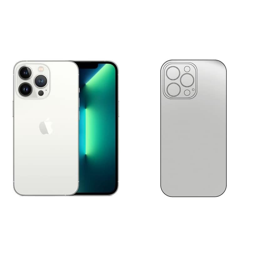 SKINOVITA Compatible For Apple iPhone Unbreakable Transparent Hydrogel Membrane, Back Screen Guard Protector (Scratchproof/Self Healing)(Matte)