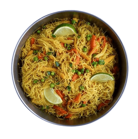 Veg Singapore Noodles Full