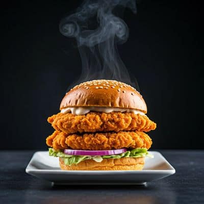 Chicken Seekh Burger