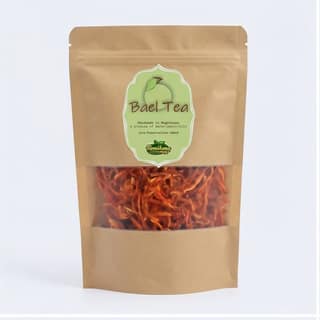 Bael Tea - 100 gm - One stand-up pouch containing dried Bael fruit pieces