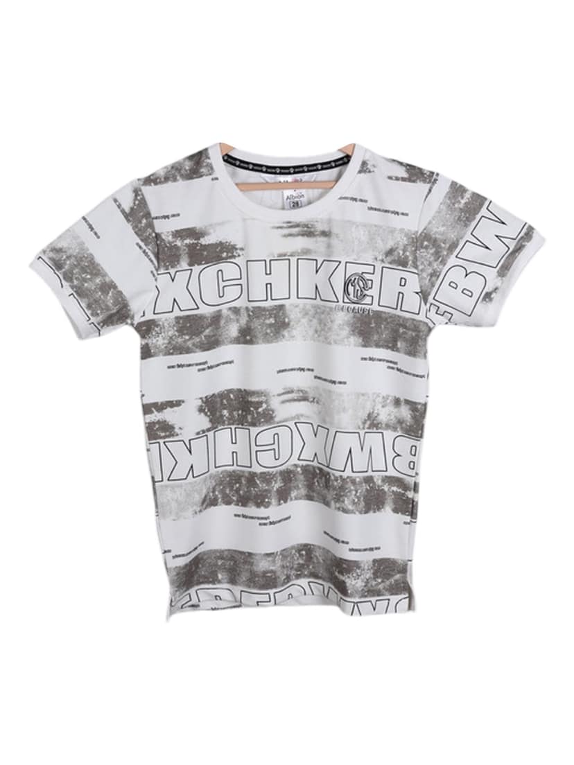 Albion Kids Apparel Shruti Kothwadi Grey T-Shirt
