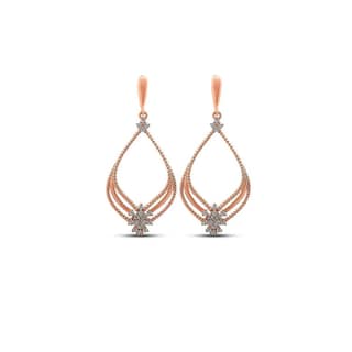 Rose Gold Bella Earring