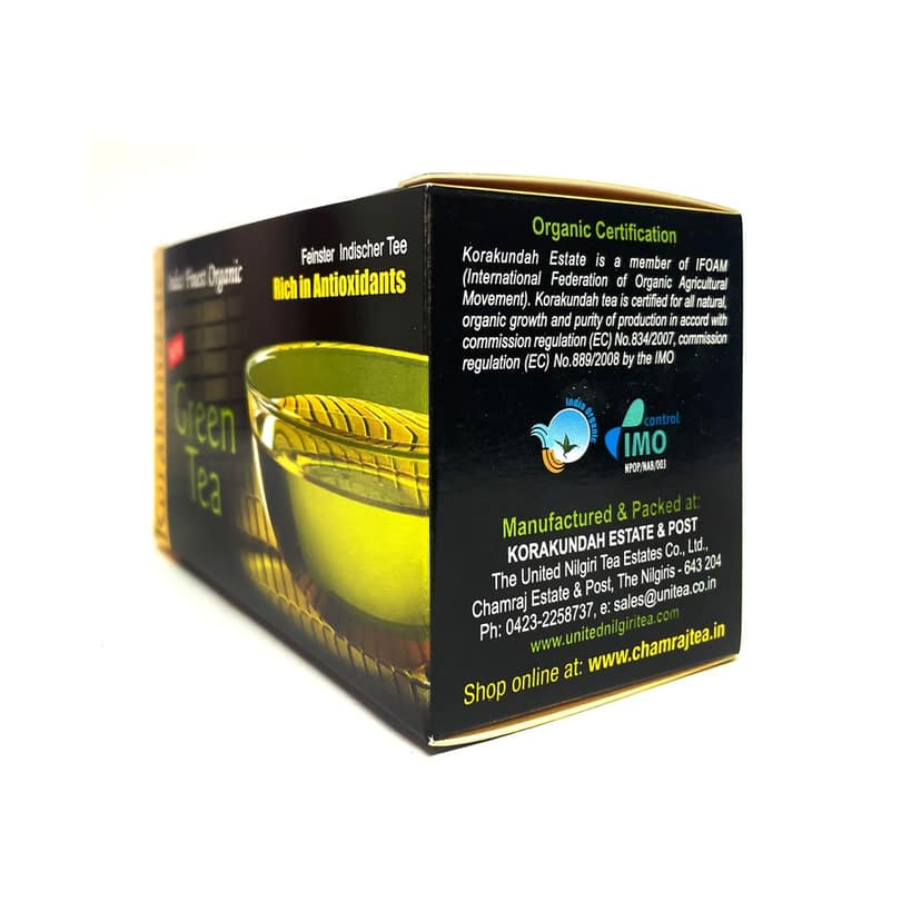 KORAKUNDAH Organic Green Tea (25 Dip Bags) view 3