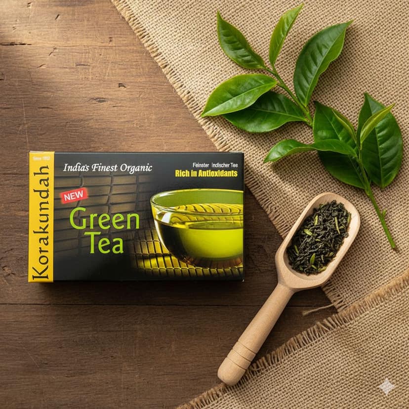 KORAKUNDAH Organic Green Tea (25 Dip Bags) view 9